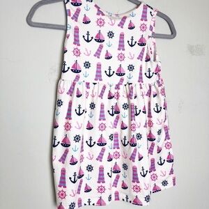 Pete + Lucy Sailboat Anchor Dress